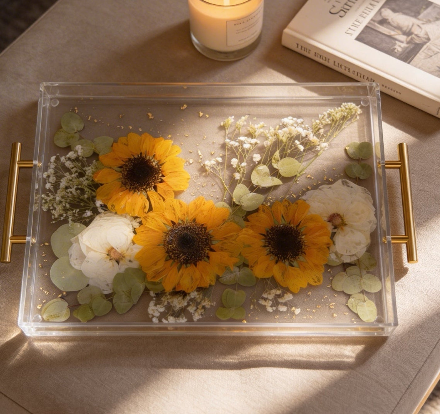 Golden Meadow Tray