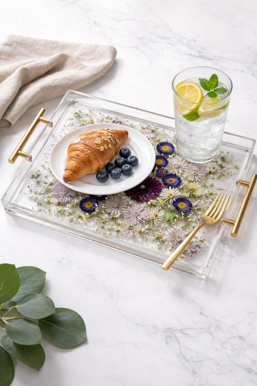 Wildflower Garden Luxe Tray
