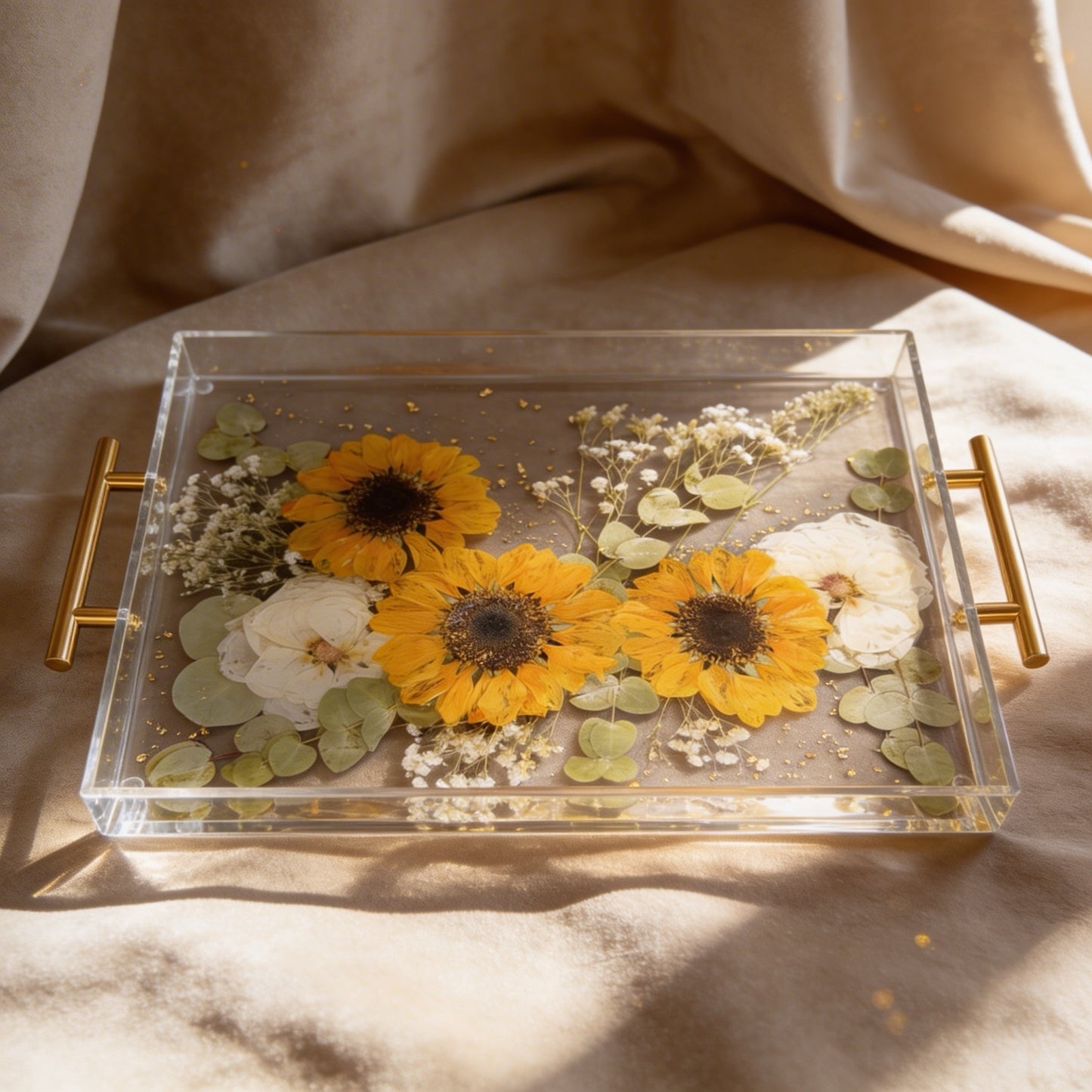Golden Meadow Tray