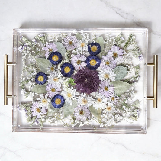 Wildflower Garden Luxe Tray