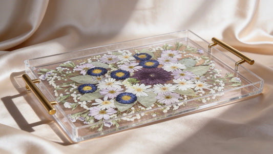 Wildflower Garden Luxe Tray